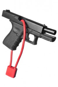 Locked firearm
